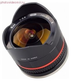 Объектив Samyang 8mm f/2.8 UMC Fish-eye Sony NEX black