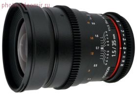 Объектив Samyang 35mm T1.5 ED AS UMC VDSLR Nikon F