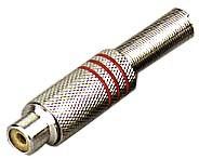 STAGG 0200F-CR-RED Разъем RCA (мама)