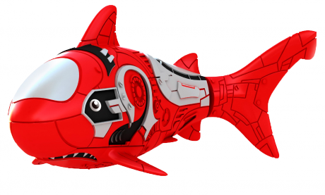 Роборыбка-акула (красная)