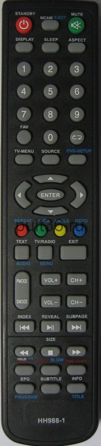 Пульт ДУ Izumi HH988-1 ic пр-ль КНР