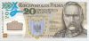 100 лет основания польского легиона(Йозеф Пилсудский) банкнота  20 злотых   Польша 2014