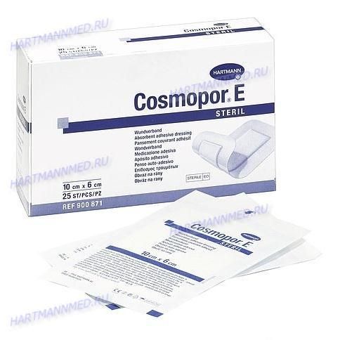 Cosmopor® E steril/ Космопор E стерил Самоклеящаяся повязка на рану 7*5 см