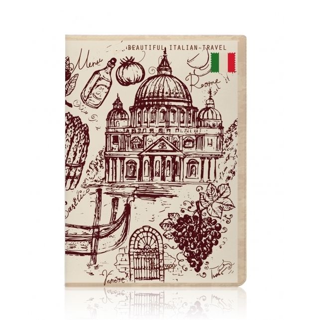 Обложка для паспорта Miusli "Italy"