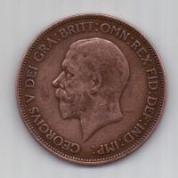 1 пенни 1935 г. Великобритания
