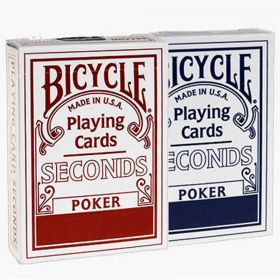 Блок карт Bicycle Seconds (12 колод: 6 синих и 6 красных)