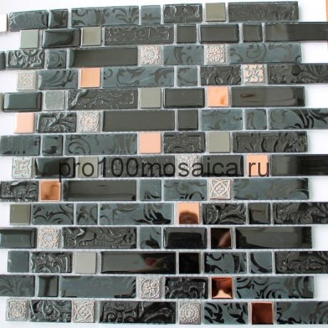 DGFW010 (8мм)  Мозаика серия METAL,  размер, мм: 304*304 (КерамоГраД)
