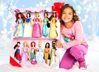 набор подарочный Диснеевские принцессы из 11 кукол