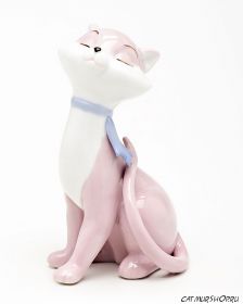 Фарфоровая фигурка''Кошка'', Pavone. Цвет: бледно-розовый (Италия)