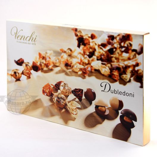 Конфеты шоколадные Venchi Ассорти Dubledoni - 300 г (Италия)