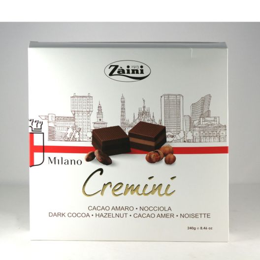 Конфеты шоколадные Zaini Кремини (Джандуя с лесным орехом) - 240 г (Италия)