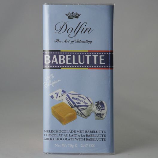 Шоколад Dolfin Молочный со вкусом карамели - 70 г (Бельгия)