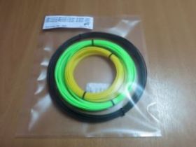 Комплект ABS-Пластика для 3D ручек Myriwell 1.75 мм, (зеленый, желтый, черный)