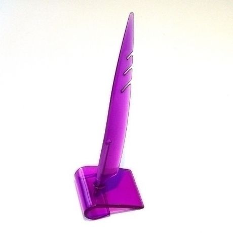 Ручка Перо (фиолетовая)