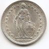 2 франка Швейцария 1958
