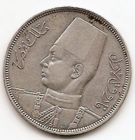 10 пиастров Египет 1939