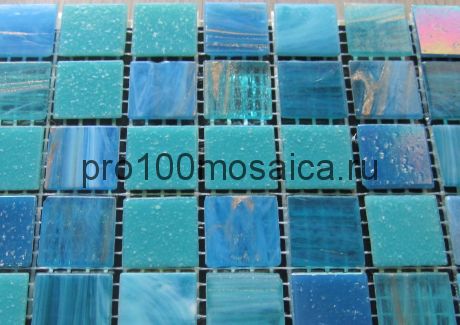Jade Green V-2801. Мозаика для бассейнов серия CLASSIC, вид MIX (СМЕСИ),  размер, мм: 327*327 (ORRO Mosaic)