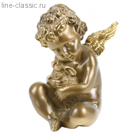 Скульптура Империя Богачо Ангел с кроликом (22165 Б)