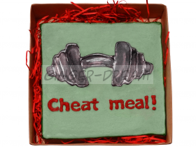 Оригинальные сладкие подарки Пряники «Cheat meal»