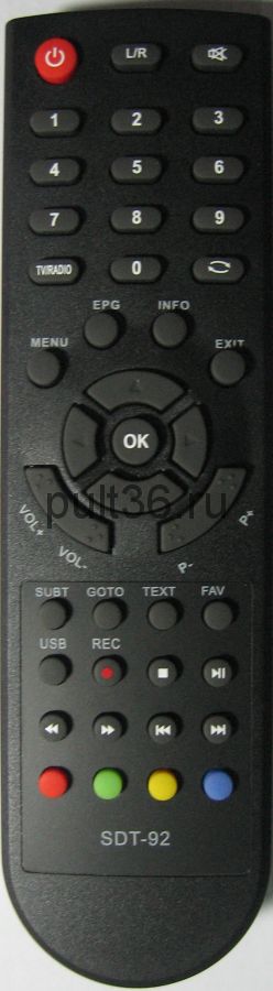 Пульт ДУ Supra SDT-92 DVB-T2