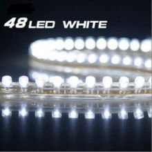Светодиодная лента на 48 LED диодов, влагозащищеная, свет белый, шт