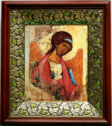 Икона архангела Михаила Рублева. Икона святого архистратига Михаила.