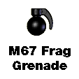 M67 Frag Grenade. Цвет: [Чёрный]