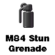 M84 Stun Grenade. Цвет: [Чёрный]