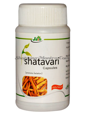 Шатавари в капсулах Джайн Аюрведик | Jain Ayurvedic Shatavari Capsules