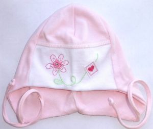 шапка для девочки 6-9 месяцев