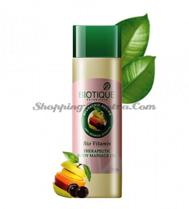 Биотик Витамин терапевтическое массажное масло | Biotique Bio Vitamin Therapeutic Body Massage Oil