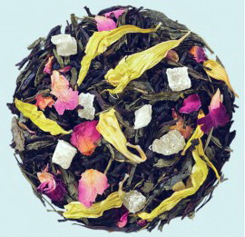 Герцог Мальборо  - индийский черный чай и тайваньский чай сен-ча с натуральными ароматизаторами.