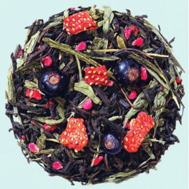 Загадка Клеопатры  - смесь черного и зеленого чая Сен-ча с натуральными ароматными добавками.