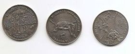 XI Панамериканский Игры Гавана 1991 Набор монет 1 песо Куба 1990