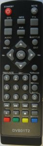 Пульт ДУ DVB-T2 Hyundai QF-6222 DVB01T2 ic Airtone DB-2206/ Telefunken dvb-t2