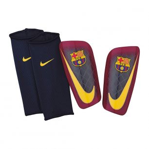 Футбольные щитки NIKE FC BARCELONA MERCURIAL LITE