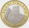 Ёж. Провинция Уусимаа.5 евро Финляндия 2015