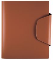 Ежедневник портфолио недатированый Lediberg  Open Design 230х295, коричневый, 81258424