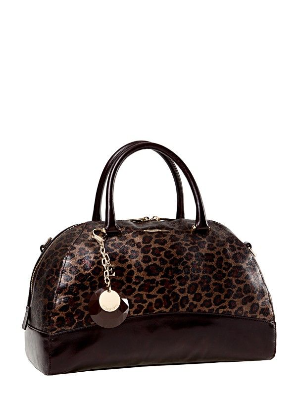 Леопардовая сумка ELEGANZZA ZF-036859 brown