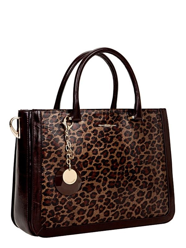 Кожаная леопардовая сумка ELEGANZZA ZF-36563AA-01-00011788
