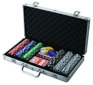 Набор для покера Poker Stars 300 фишек, DVD, кейс 15+