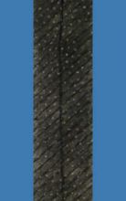Нитепрошивная лента по косой со строчкой  Черная, 100м