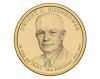 34 президент США Дуайт Дэвид Эйзенхауэр  1 доллар США 2015 монетный двор  на выбор