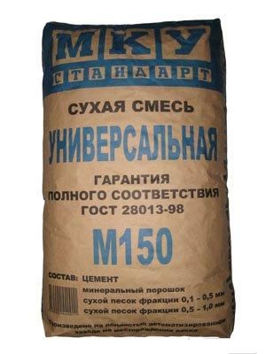 Сухая смесь универсальная М-150 МКУ, 40 кг