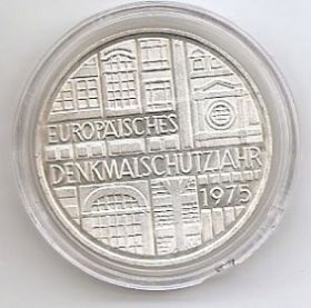 Европеский Год защиты памятников 5 марок Германия 1975 F