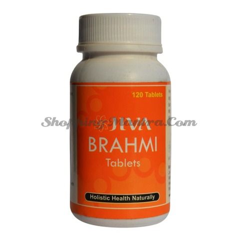 Брами (Готу Кола) тоник для мозга Джива Аюрведа / Jiva Ayurveda Brahmi Tablets