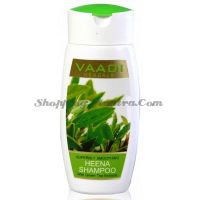 Шампунь для волос Хна&Зеленый чай Ваади/ Vaadi Herbals Henna&Green Tea Shampoo