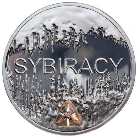 Сибирские изгнания 10 злотых 2008 серебро