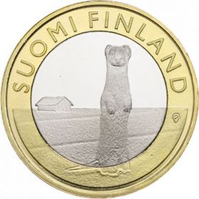 Горностай Остроботния IX 5 евро Финляндия 2015