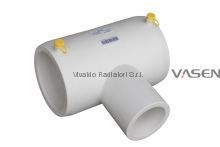 Электросварной ППР тройник 160мм. VASEN PPR PN25 SDR6